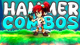 Every Hammer Combo in Brawlhalla 2024 [upl. by Okram954]