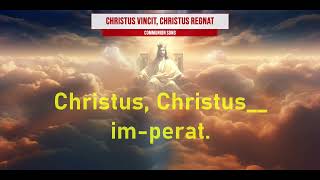 Christus Vincit [upl. by Penman158]