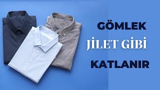 Gömlek Jilet Gibi Nasıl Katlanır 👔🔪 [upl. by Eislehc]