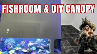 Fishroom amp DIY Canopy [upl. by Mackenie]