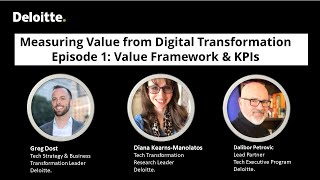 Measuring Value from Digital Transformation EP 1 Value Metrics and KPIs [upl. by Aryaz733]