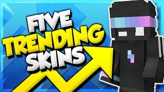 5 Trending Minecraft Skins Top Minecraft Skins [upl. by Germayne]