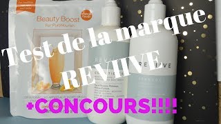 Test de la marque REVIIVE sur cheveux crépus  CONCOURS [upl. by Vale119]