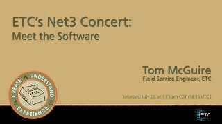 CUE 2017ETC’s Net3 Concert Meet the Software [upl. by Naivart580]