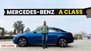 2024 Mercedes Benz A Class Walkaround  Entry Level Sedan  Car Quest [upl. by Anined]