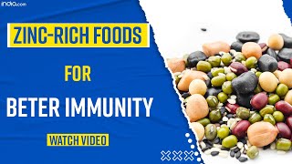 Add These 5 Zinc Rich Foods In Your Diet For Better Immunity In Winters  Health Tips [upl. by Yolane]