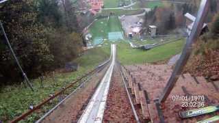 helmet cam ski jump 2 [upl. by Kcirb]