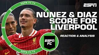 REACTION to Liverpool vs Bournemouth 🔥 Nunez needs to be consistent  Craig Burley  ESPN FC [upl. by Keven986]