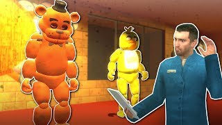 FNAF MULTIPLAYER in GMOD  Garrys Mod Gameplay  Gmod FNAF Survival Map [upl. by Esenwahs]