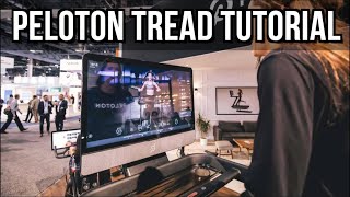 Peloton Tread Tutorial and Review featuring Robin Arzon [upl. by Suiramed]