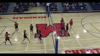 Jane Klosowsky Mendham vs Hackettstown [upl. by Umeko]