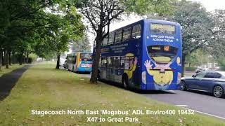 Megabus 19432 X47  24109 X47  Cowgate [upl. by Ademla]