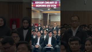 yudisium cumlaude s2 akuntansi usu 2024 [upl. by Muna]