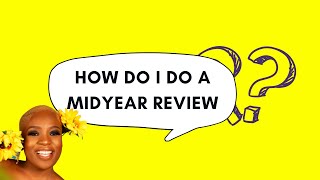 S02E205  How to do a mid year review with free template [upl. by Alauqahs]