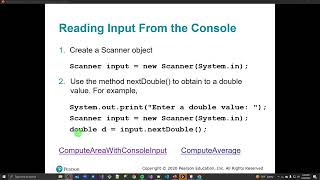 Java Reading Console Input [upl. by Nidya159]