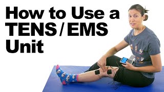 How to Use a TENS  EMS Unit for Pain Relief [upl. by Oriole]