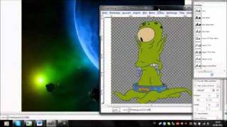 Gimp Turtorial 1 Texte einfügenBlider in Bilder [upl. by Koball]