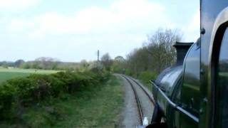 Battlefield Line Footplate [upl. by Anesusa]