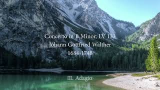 Concerto in B Minor LV 133 Johann Gottfried Walther [upl. by Nevah963]