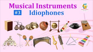 Idiophones 16 Musical Instruments Names with Pictures amp Sounds  Ethnographic Classification [upl. by Acemahs]