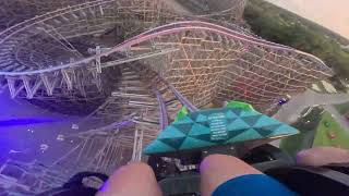 Iron Gwazi at Busch Gardens front row GoPro POV 4k 60 fps [upl. by Aekim]