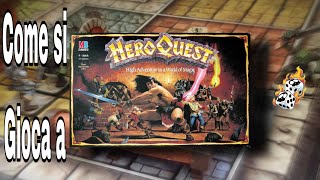 Come si Gioca a Hero Quest Tutorial e Regole [upl. by Trager208]