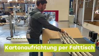 Ein Packaging Process Flow für Langgüter und kubische Produkte [upl. by Wescott169]