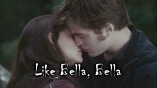 Bella Twilight Remix Baby Justin Bieber with Lyrics [upl. by Alehs91]