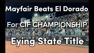 Prep Sports America Ep11 CIFSS Football Title Game Mayfair vs El Dorado [upl. by Thera968]