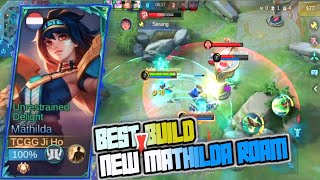 GAMEPLAY MATHILDA ROAM ❗ EMBLEM amp BUILD MATHILDA TERBARU 2024 ❗CARA MAIN amp TUTORIAL MATHILDA TERBARU [upl. by Euqor]