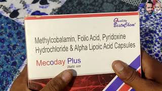 Methylcobalamin Alpha Lipoic Acidridoxine Hydrochloride amp Folic Acid Cpsules in Hindi Ask [upl. by Yatnod]