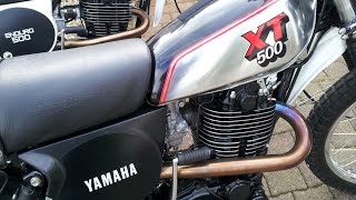 XT 500 Restauration komplett Motor 535ccm [upl. by Mureil]