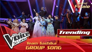 Team Sashika  Group Song  The Voice Sri Lanka [upl. by Nylkoorb]