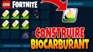 Comment Construire BIOCARBURANT sur Lego Fortnite [upl. by Amathist525]