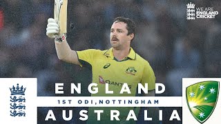 Travis Head Strikes Brilliant 154  Highlights  England v Australia  1st Men’s Metro Bank ODI 2024 [upl. by Boswall98]