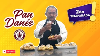 PAN HOJALDRADO  PAN DANÉS  RECETA PARA EMPRENDEDORES [upl. by Beaver]