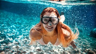 Siesta Key snorkeling  Point of Rocks [upl. by Cain867]