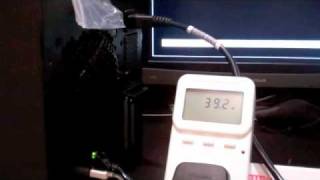 HP MicroServer Power Consumption Video [upl. by Enyedy]