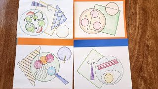 Kandinsky Abstract Art Primary K2nd Art Masters [upl. by Azilef]