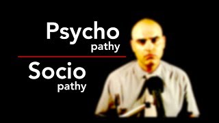 Psychopathy vs Sociopathy Psychopaths and Sociopaths 3 differences [upl. by Eenerb]