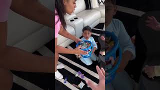 Mom and dad catch daughter and son fighting over candy on Halloween shorts [upl. by Raynor]