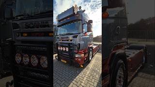 Scania R500 la 4x2MNA on truckshow lichtmis 2024 truckshow scaniar500 truck [upl. by Spatz]