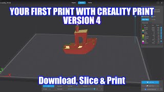 Getting Started With Creality Print 4 [upl. by Onitselec]