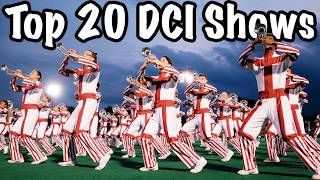 Top 20 Best Drum Corps Shows of 2024 [upl. by Mandi]