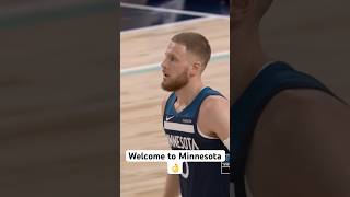 Donte DiVincenzo knocks down his 1st bucket in a Timberwolves jersey 😤🔥Shorts [upl. by Roanna]