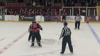 LHSLF  20241026  Francis Magnan Wendake vs Jonathan Roy Sauvageau PontRouge [upl. by Eelyrag]