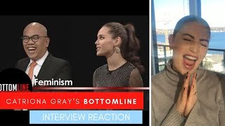 CATRIONA GRAYS BOTTOMLINE INTERVIEW REACTION  Public Speaking Tips and Advice [upl. by Hijoung]