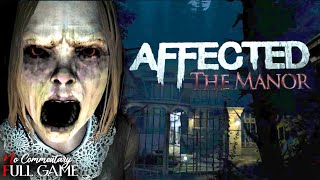 AFFECTED THE MANOR  Full VR Horror Game 1080p60fps nocommentary [upl. by Smukler]