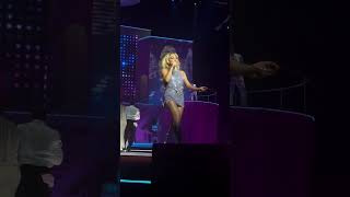 Sabrina Carpenters new position for quotJunoquot  Short n Sweet Tour Detroit [upl. by Yrrehc]