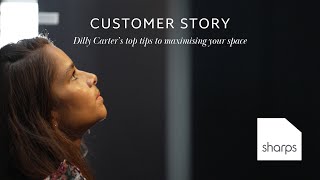 Customer Story  Dilly Carter’s top tips to maximising your space [upl. by Arreic318]